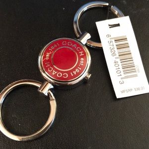 NWT - Coach Valet Key Chain